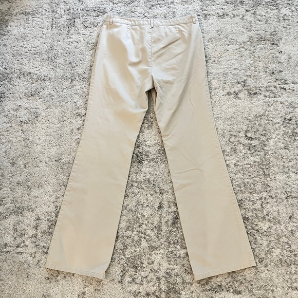 Vintage 90s Y2K Ralph by Ralph Lauren Khaki Pants - Straight Leg, Low Rise,  8 - Picture 5 of 11